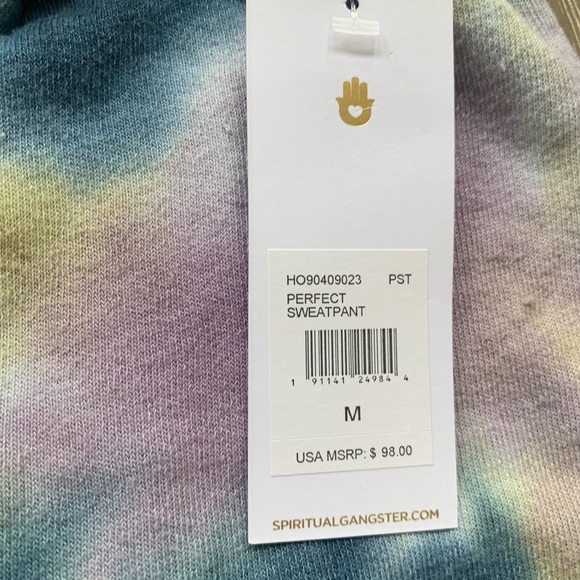 Spiritual Gangster perfect sweatpants in tie-dye - Picture 4 of 14